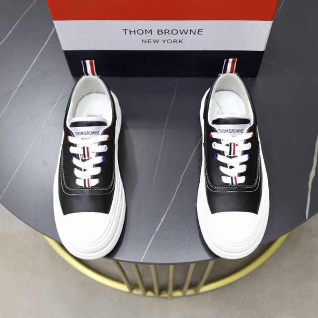 factory price Pp: Thom BrowneThom.BrownieTb.Hot selling high-end cowhide stitchi