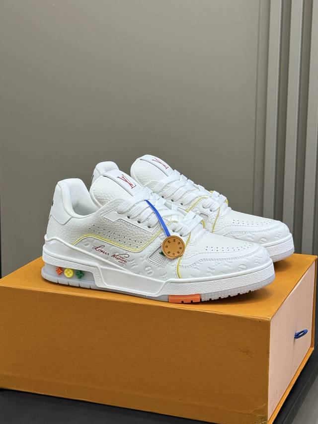 Price: Trainer 2025 Spring/Summer Trainer classic version, colorful leather mate