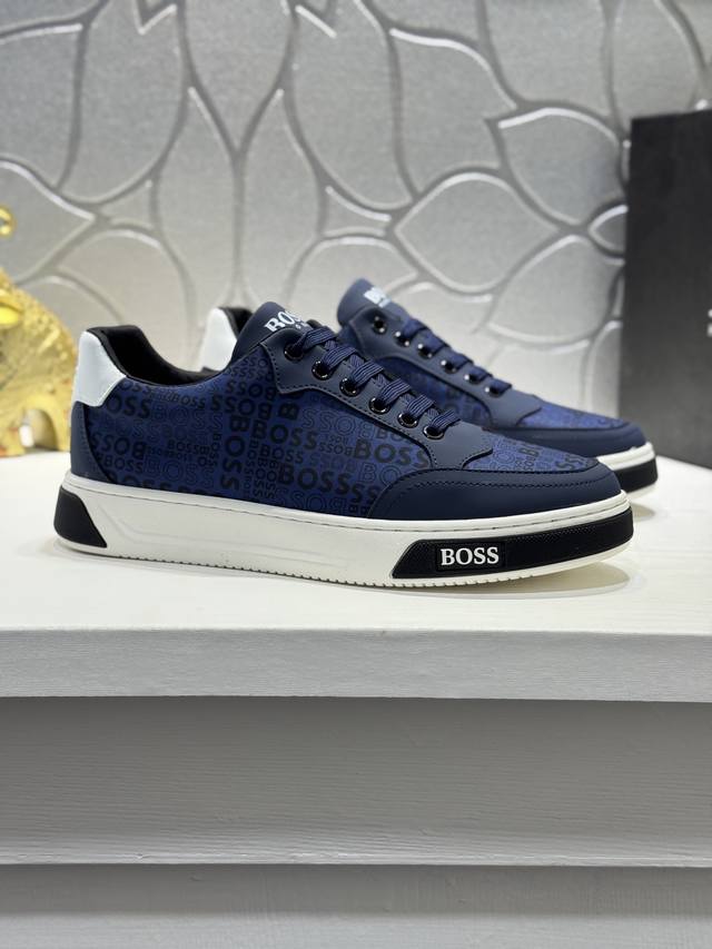 Boss men's sports shoes, this style is the official flagship classic style, 1:1