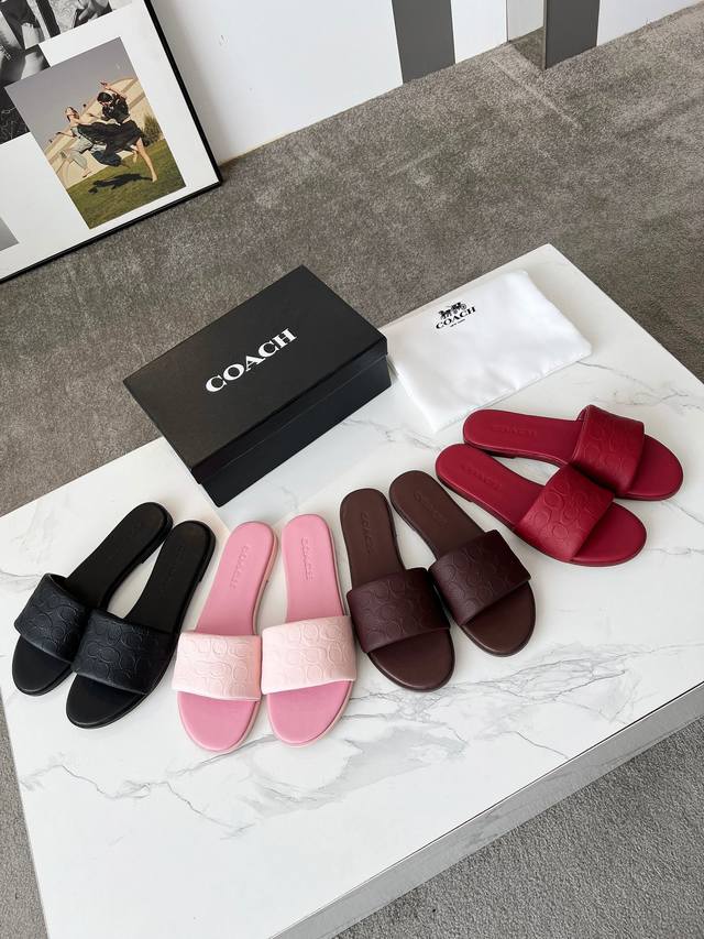 2025 Coach new style size 35-43 factory price P leather sole plus 40
