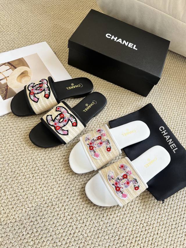 Chanel, the upper adopts three-dimensional electric embroidery technology, the u