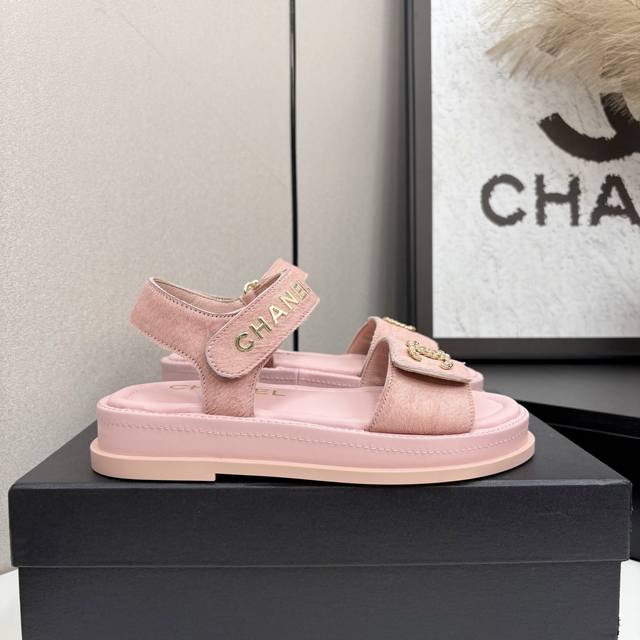 Chanel's new early fall platform sandals have been a runway hit on all major soc