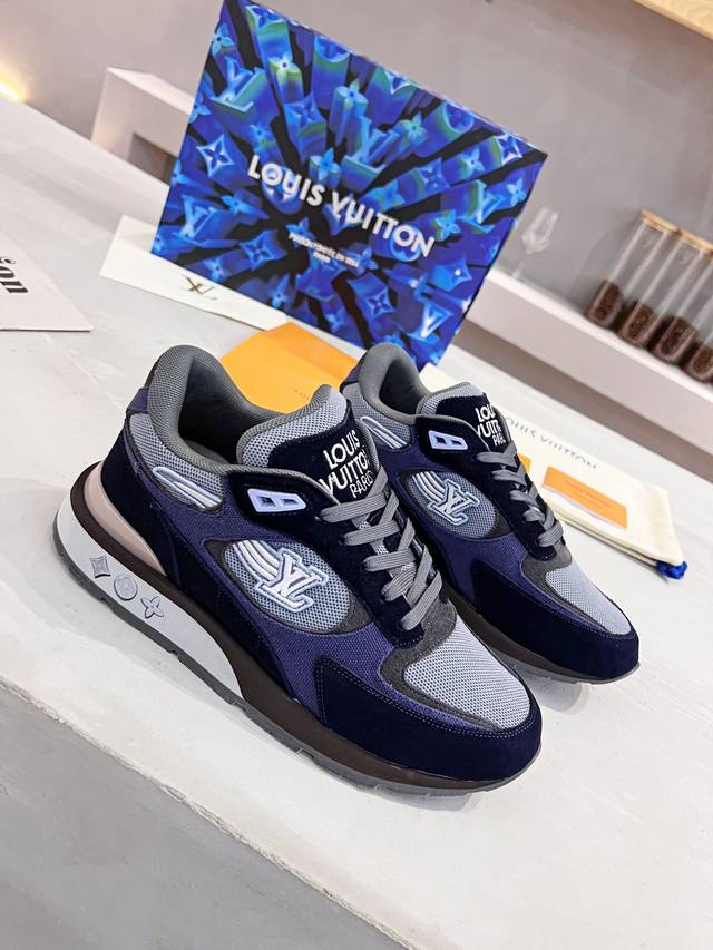New colorway of this popular couple's LV sneaker, a catwalk model, a 1:1 develop