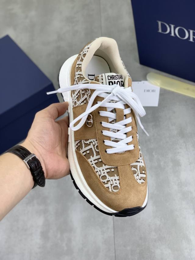 Factory P price P actual price Dior 2025 Dior original lace-up low-top men's sho