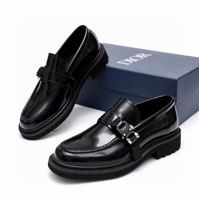 Dior Dior counter synchronization top purchasing men's business leather shoes im