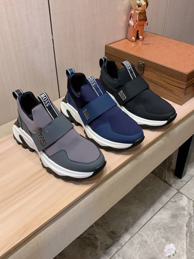 New: Factory price Boss*'s latest hot-selling casual shoes, top-tier luxury bran