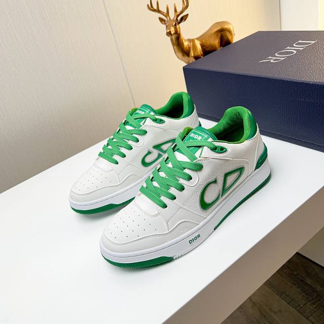 B57 low-top sneaker is a new arrival in Spring 2025 men's collection, reinterpre