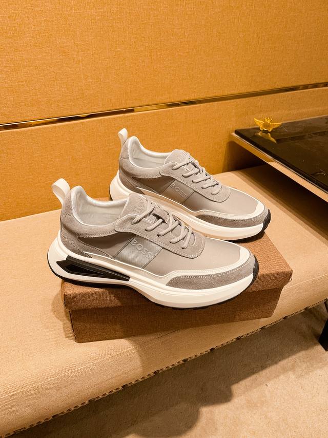 Factory P-batch Boss men's shoes, a high-end brand, the latest masterpiece from