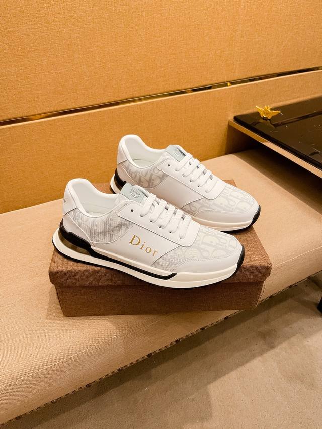 Factory P-batch Dior men's shoes, 1:1 replica from the official website of the h