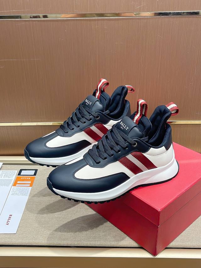 Factory Price Men's Sports Shoes Original Bally Spring/Summer Casual Shoes Versa