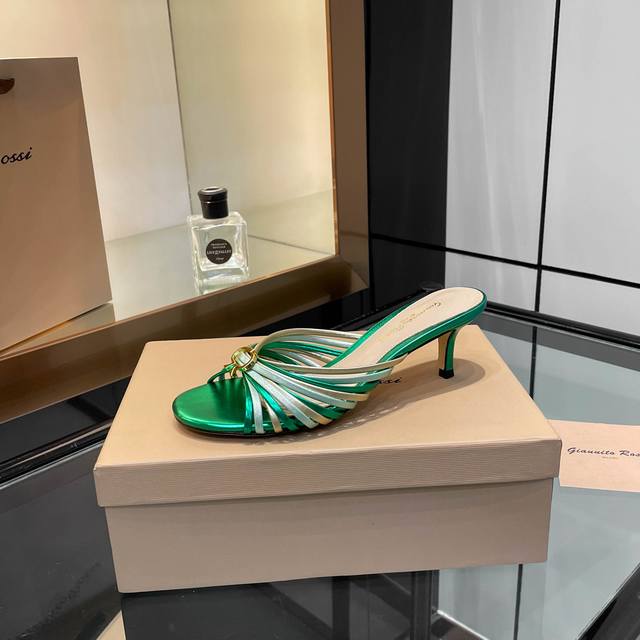 Factory Price Women's Shoes and Sportswear Original Gianvito Rossi 2025 New Slip