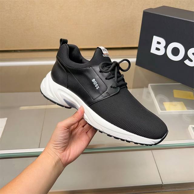 factory price men's men's sports shoes original Boss men's casual sports shoes,
