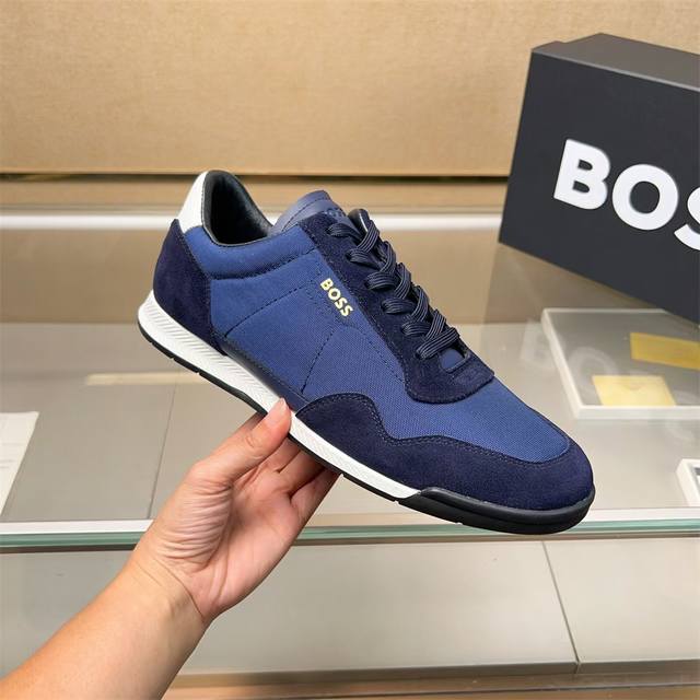factory price men's men's sports shoes original Boss men's casual sports shoes,