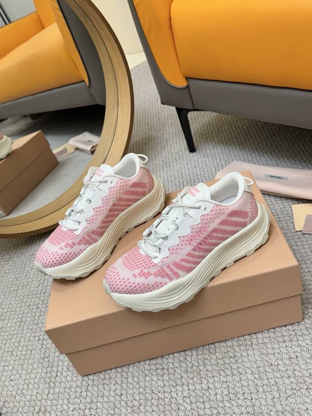 Factory P batch women's shoes sports original Miumiu Miu Miu 25 latest American