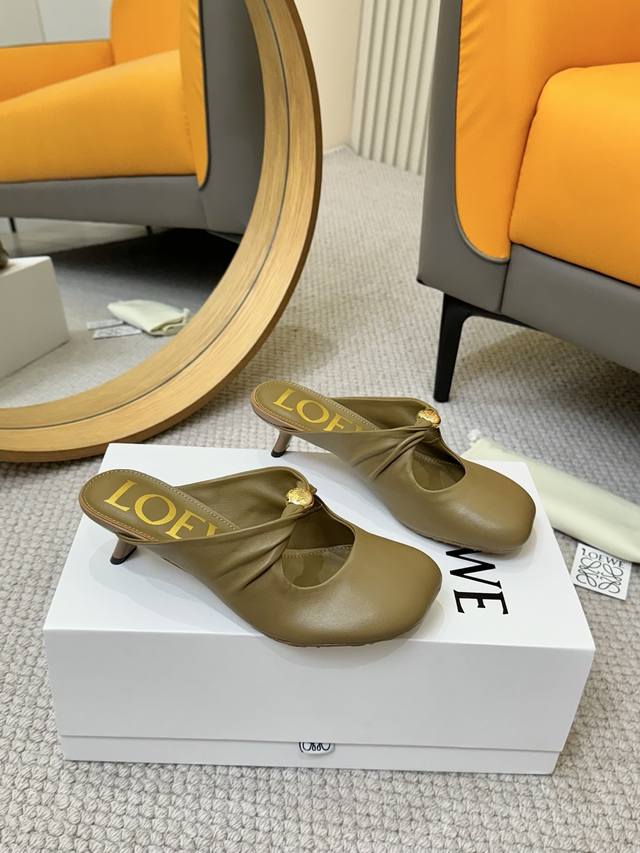 Factory P batch women's sports shoes original single high heel Loewe 25Ss spring
