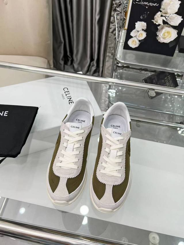 Factory Price Women's Shoes Sports Original Celine Celine 2025 New Arc de Triomp