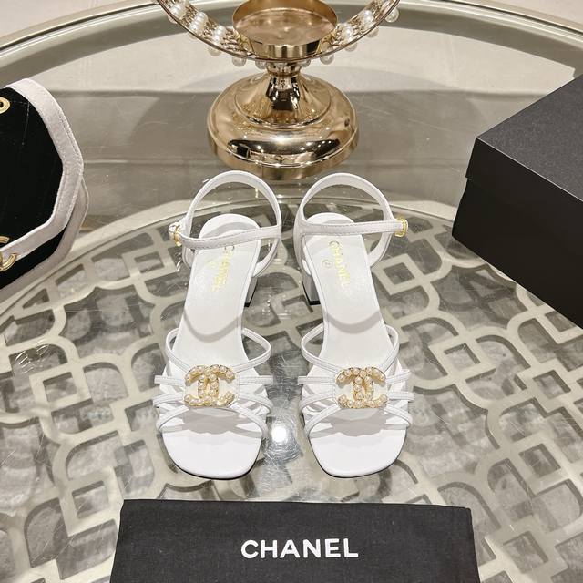 Factory Price Women's Shoes, Original 2025 Ss New Chanel* Runway Style High Heel