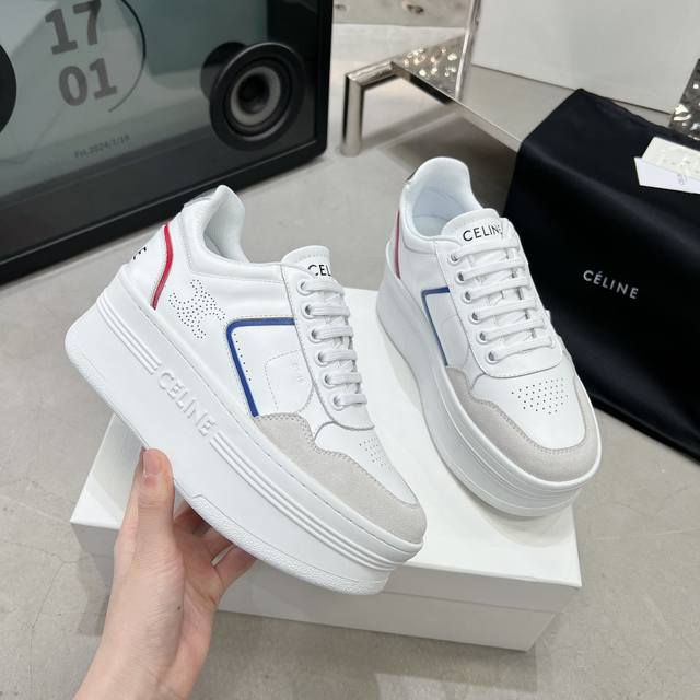 Factory Price Women's Shoes Original Celin* New Thick-Sole Sneakers. If you love