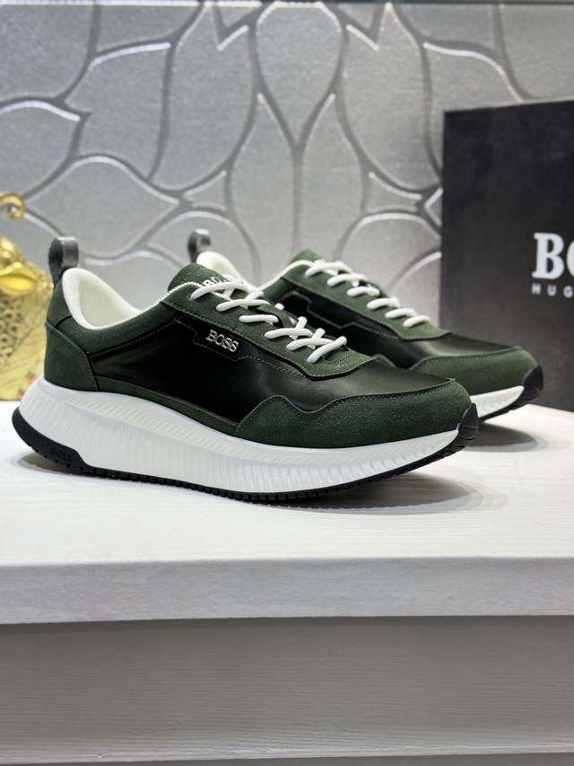 Factory Price P Net Price Boss men's sports shoes, with their classic design, ha