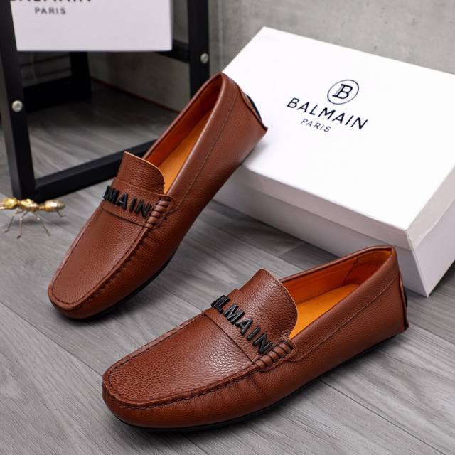 Product Brand: Balmain Slip-on Shoes Sizes: 38-44 Product Materials: Selected co