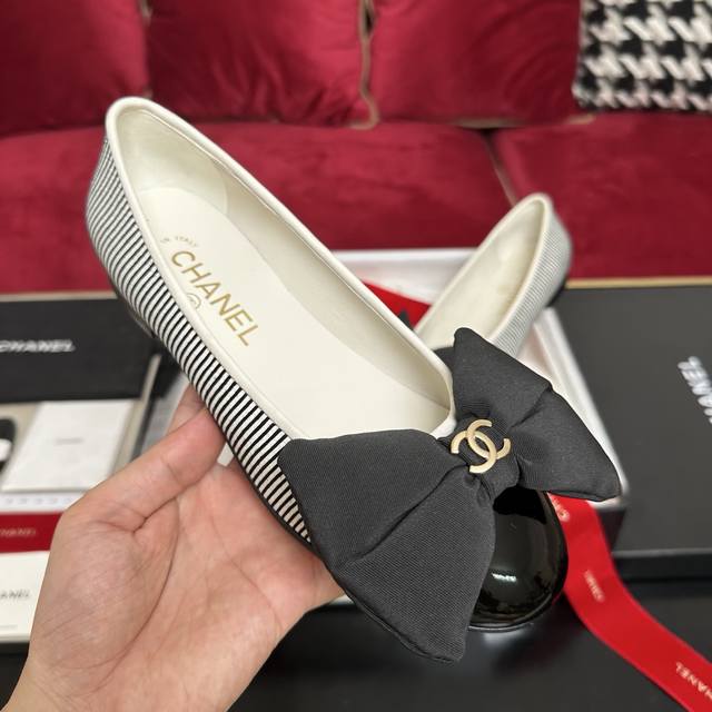 Striped Bow New Arrivals Chanel Candy Color Fairy