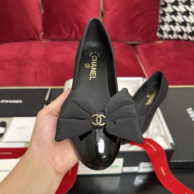 Black sequined bow new arrival Chanel candy color fairy