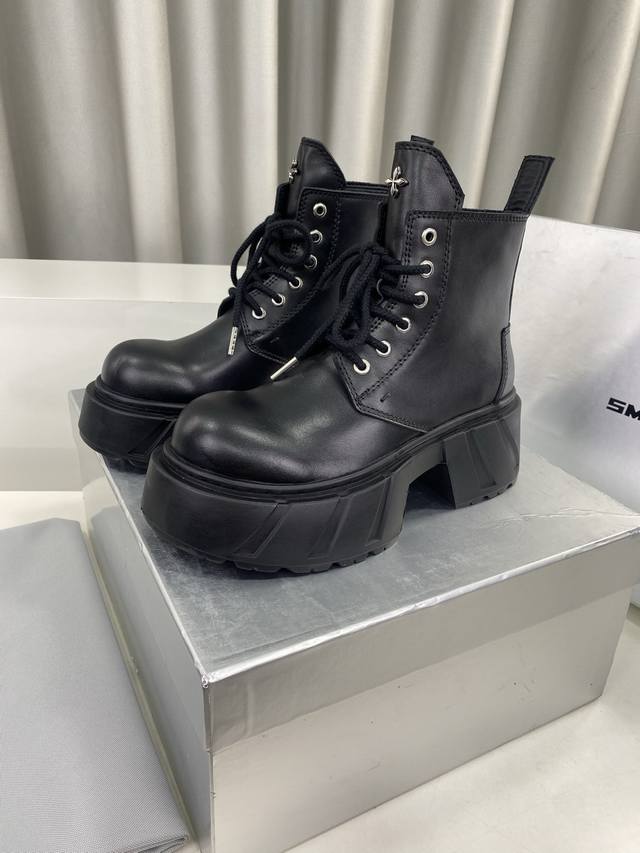 Smfk Niche fashion brand 25Ss's newest blockbuster thick-soled casual Martin boo