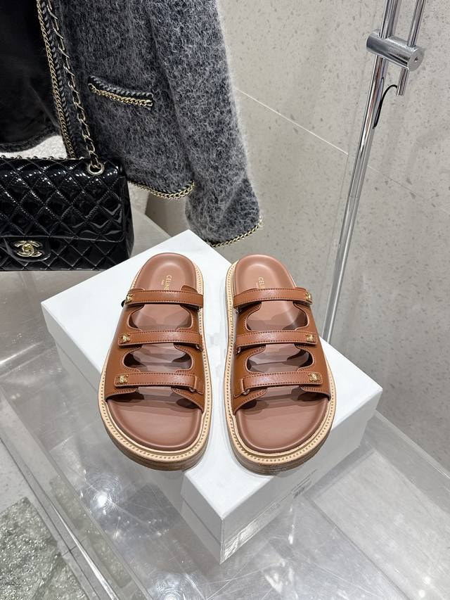 Top Edition Celine 25 Spring/Summer New Thick-Sole Arc de Triomphe British Style