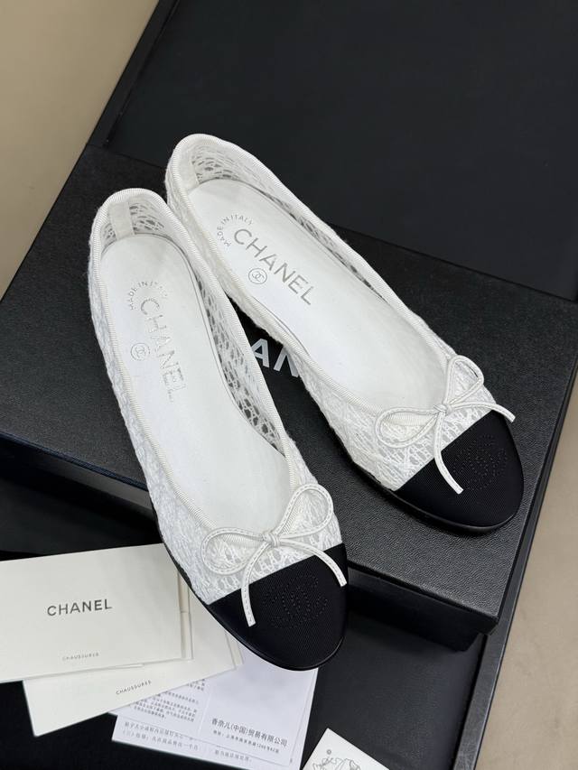 Factory Chanel classic ballet flats + 25 new colorways retain the most popular c