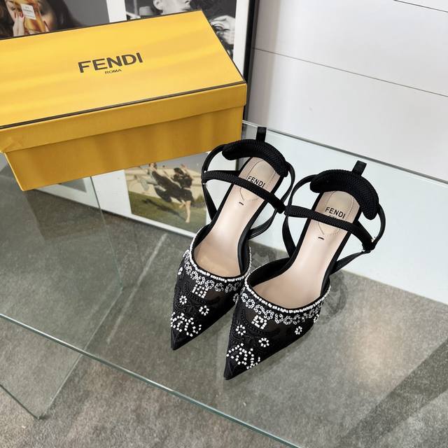 Fendi new style online heel height: 5.5 8.535-40 41, 42, custom made Fendi new s