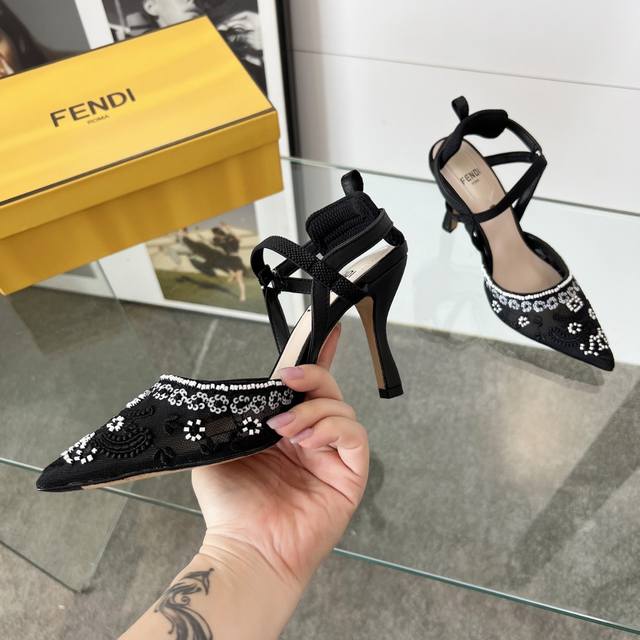 Fendi new models online heel height: 5.5 8.535-40 41, 42, custom made