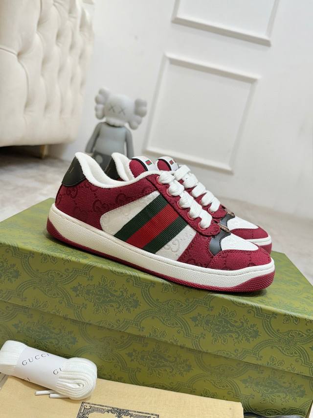 Gucci's newly upgraded Gucci dirty shoes for couples, a new early spring Gg seri