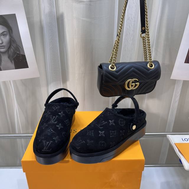 Louisvuitt On Fw23 New Arrival ~ LV Aspen Platform Slippers. New arrival from Lo