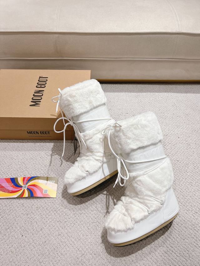 Top Edition Moon Boot 24 The latest autumn and winter ugly cute snow boots, fash