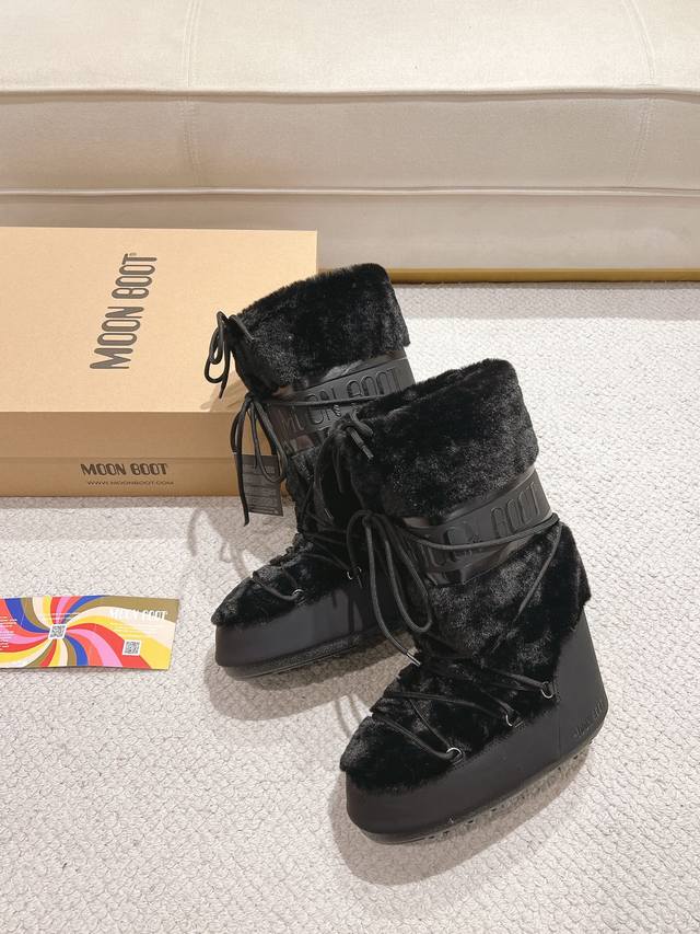 Top Edition Moon Boot 24 The latest autumn and winter ugly cute snow boots, fash