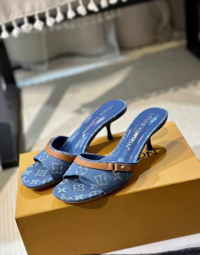 Home Heel Shoes Series Rubber Double Leather Sole Purchasing-level Spring and Su