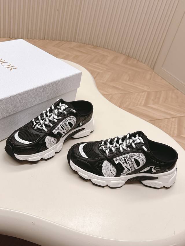 Latest dad half-slip couple's Dior Chrono new casual sneakers and running shoes.