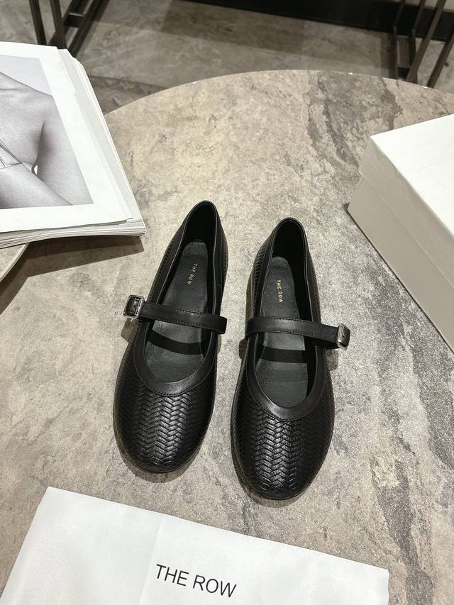 The Row Ss new arrival ~ The Row Mary Janes, minimalist yet stylish! Made of whe