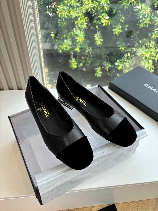 G170 WYSIWYG Shopping-level Chanel*25S early spring hit woven Mary Jane closed-t