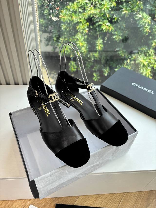 G170 WYSIWYG Shopping-level Chanel*25S early spring hit woven Mary Jane closed-t