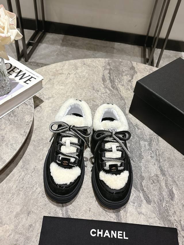 factory price P Chanel's latest 25C casual sports shoes, original mold customiza