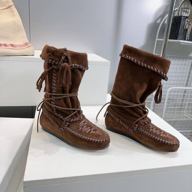 High-quality factory boots! Top-quality Isabel Marant Autumn/Winter 25 new Europ