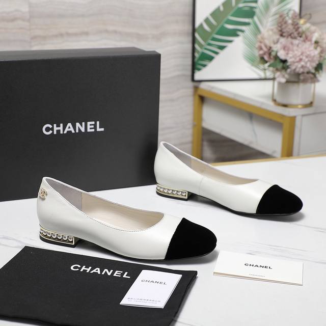 Chanel's new Mary Jane pearl heel women's shoes are so stylish that you want to