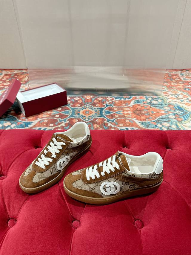 Men's and Women's Gucci latest Forrest Gump shoes, German training shoes, casual