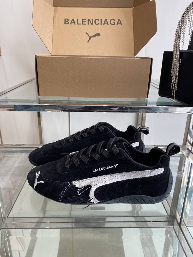 Premium Edition Balenciaga X Puma 25Sss Latest Collaborative Couple's Dexterity