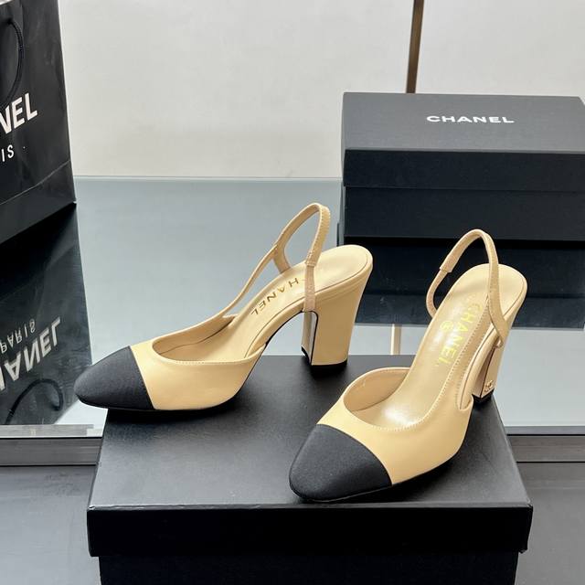 High-version order bulk goods real shot Xiao Chanel Slingback classic series pat