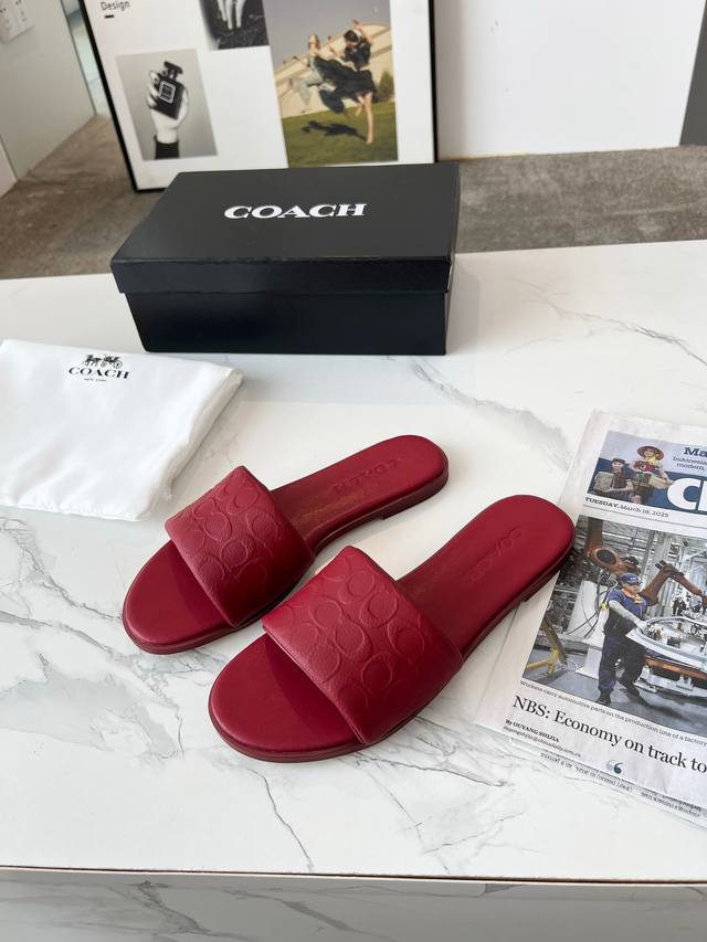 2025 Coach new models sizes 35-43 factory price P leather sole plus 40
