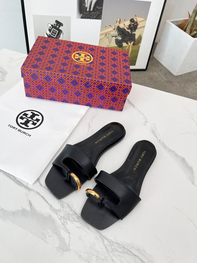 Tory Burch 25th season spring and summer new style six colors optional. Size 35-
