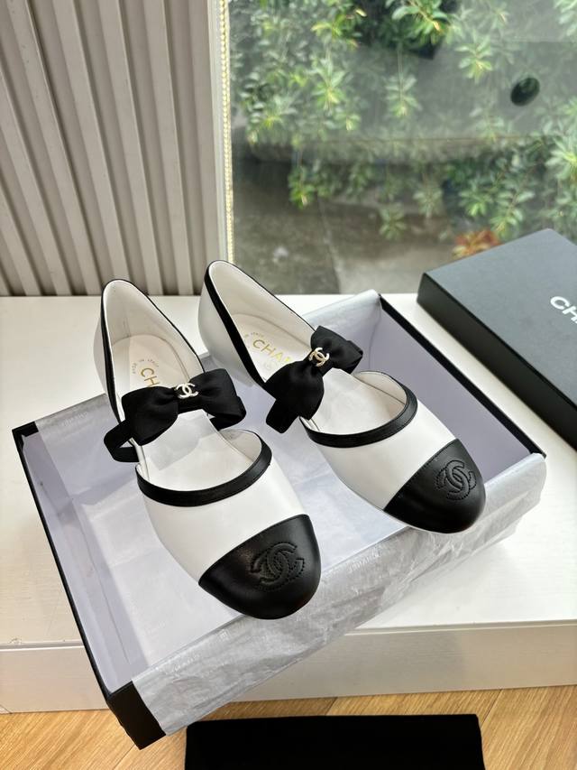G988 WYSIWYG Shopping-level Chanel*25S new hot-selling Mary Jane closed-toe shoe