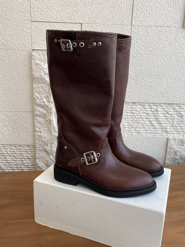 Top version: Golden Goose 25Ss New autumn and winter retro high boots knight boo